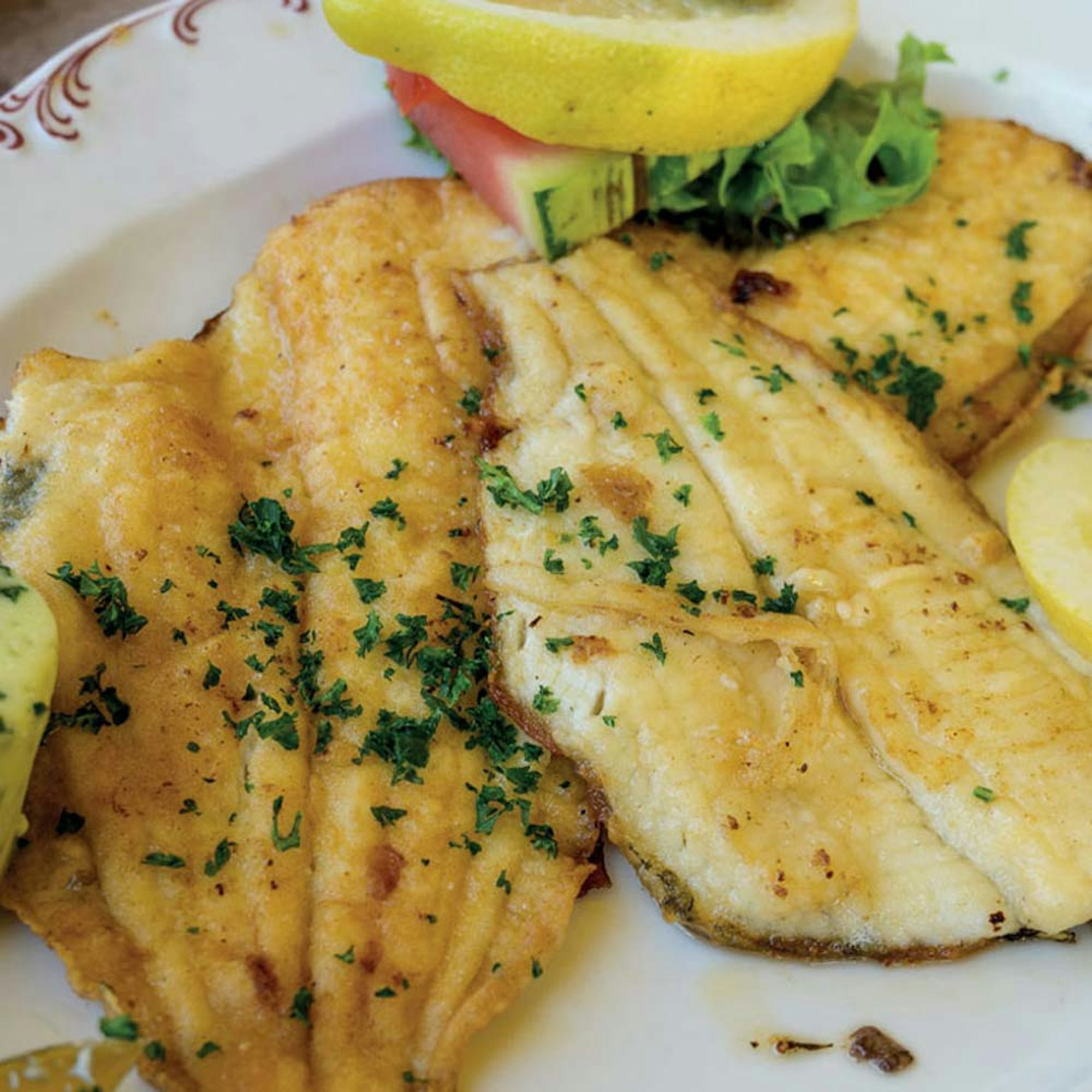 Air fryer Roasted Snapper with Lemon, Caper and Anchovy Butter recipe | House Blog
